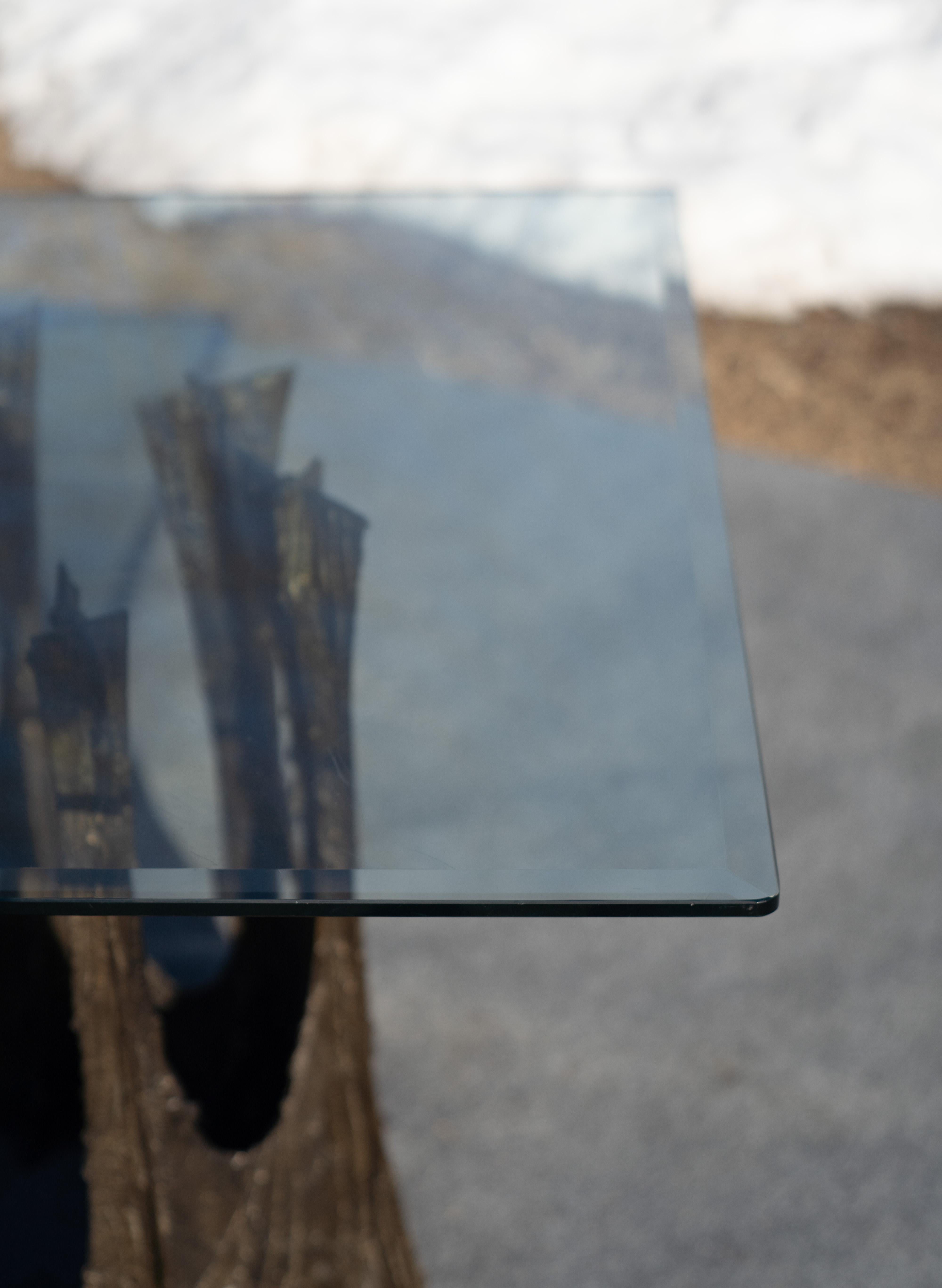 Paul Evans for Directional Model PE-102 'Stalagmite' Dining Table Signed PE72 In Good Condition For Sale In Philadelphia, PA