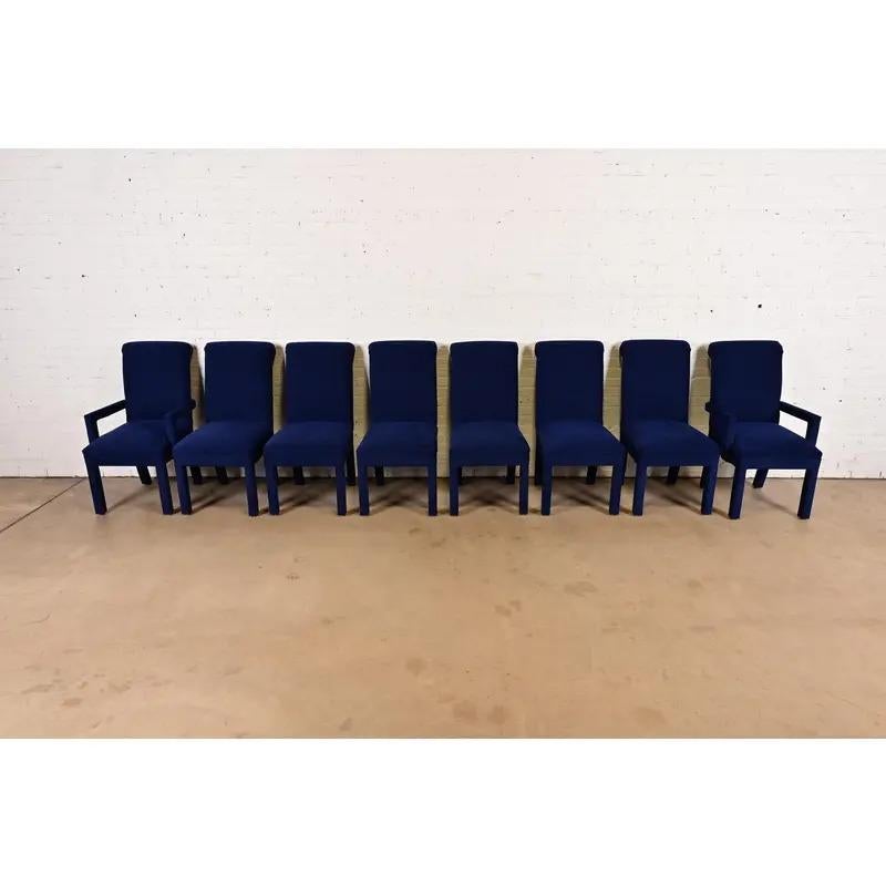 Americano Paul Evans per Directional Modern Parsons, Set di otto sedie da pranzo in vendita