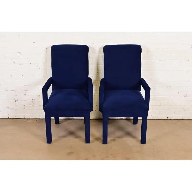 Americano Paul Evans per Directional Modern Poltrone imbottite Parsons, Coppia in vendita