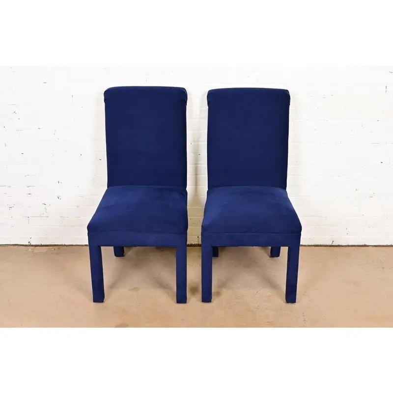 Paul Evans für Directional Modern Parsons gepolsterte Beistellstühle oder Esszimmerstühle (Moderne) im Angebot