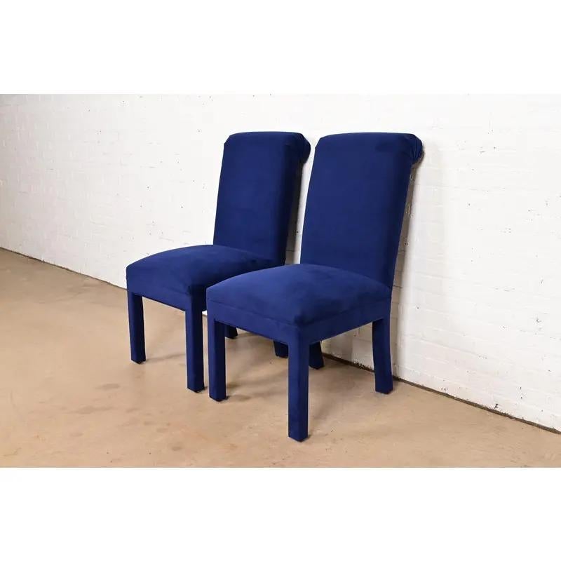 Paul Evans für Directional Modern Parsons gepolsterte Beistellstühle oder Esszimmerstühle (amerikanisch) im Angebot