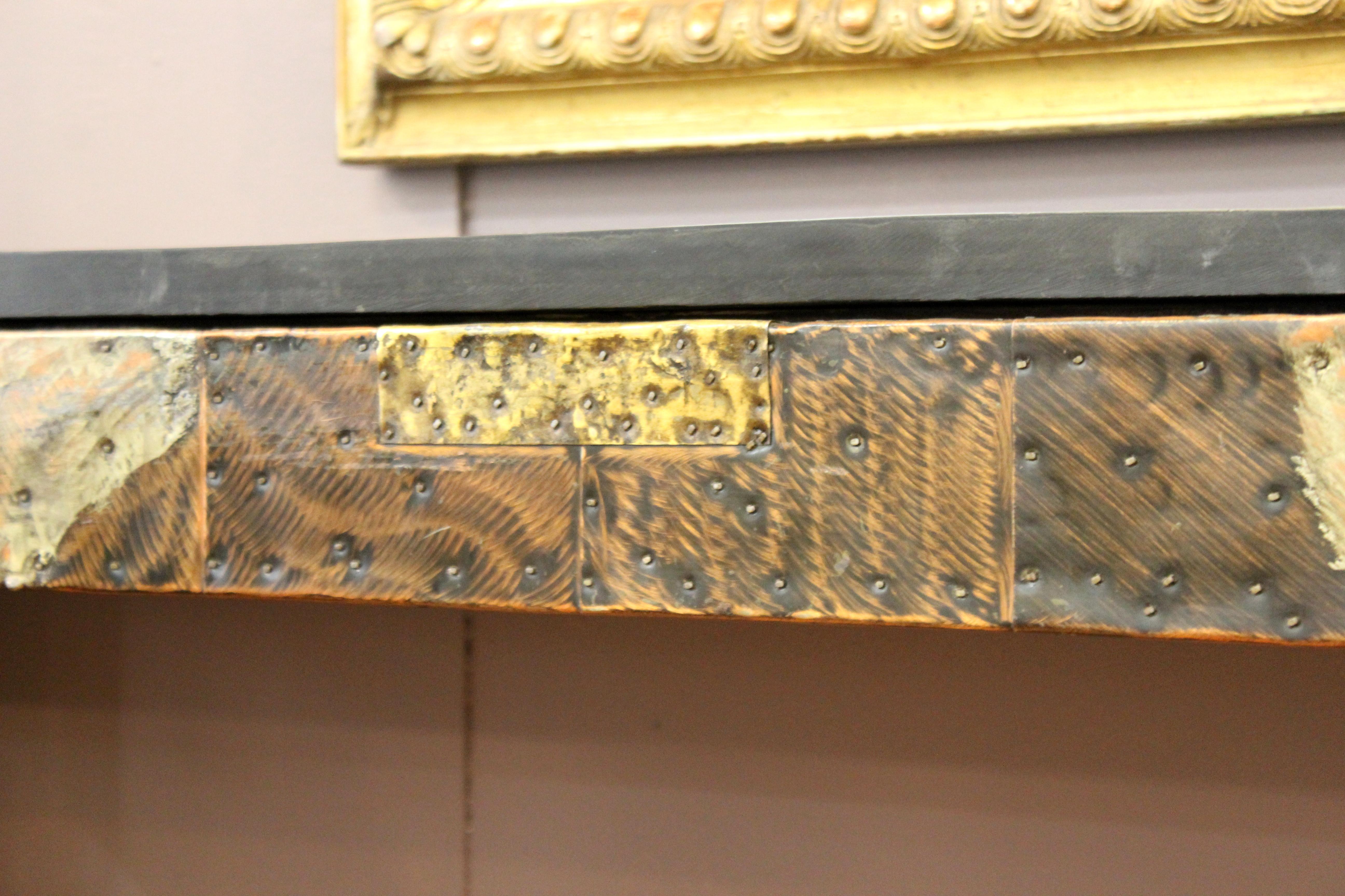 Paul Evans for Directional Modern Patchwork Wall-Mounted Console 8