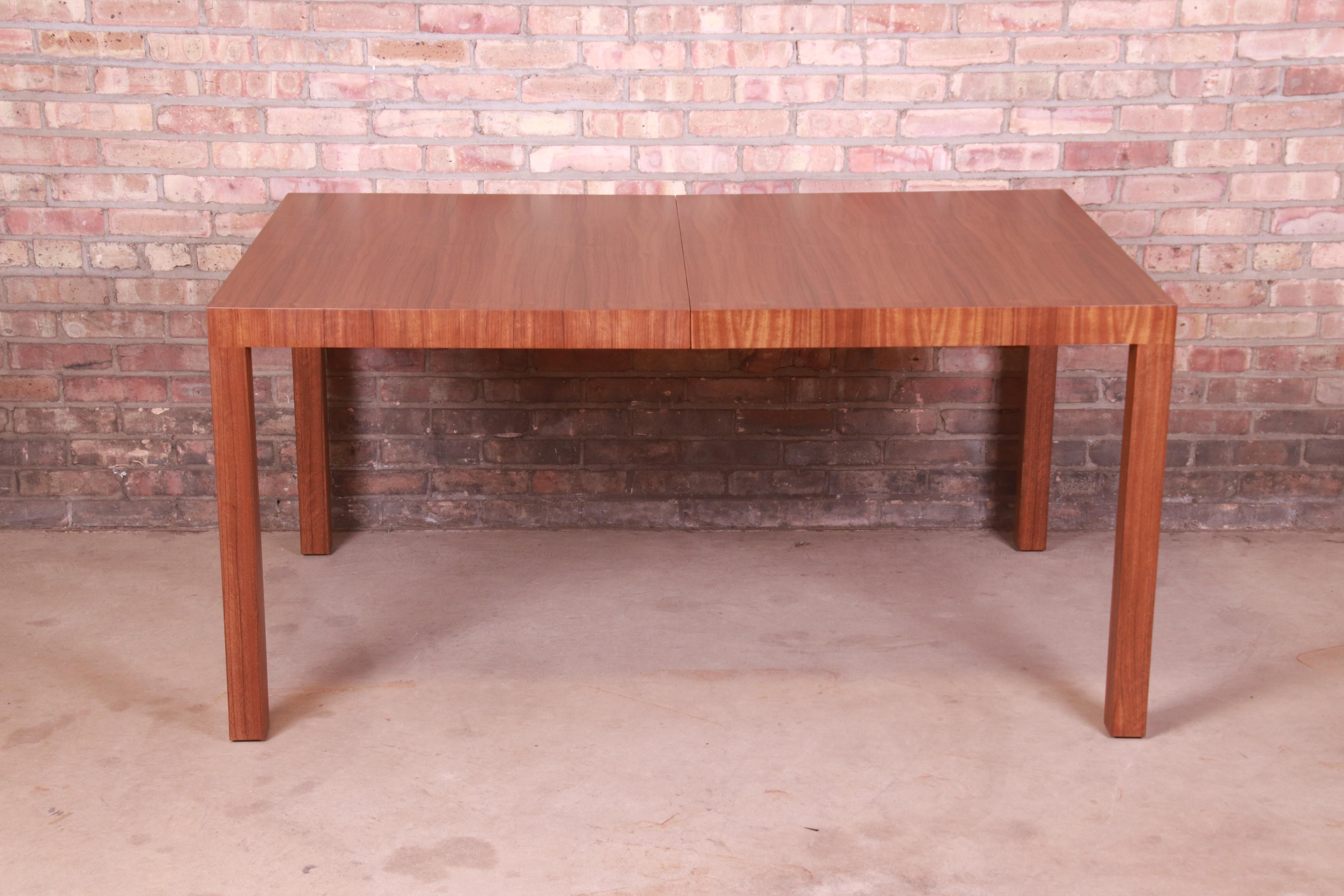 Paul Evans for Directional Paldao Wood Parsons Dining Table, Newly Refinished 5
