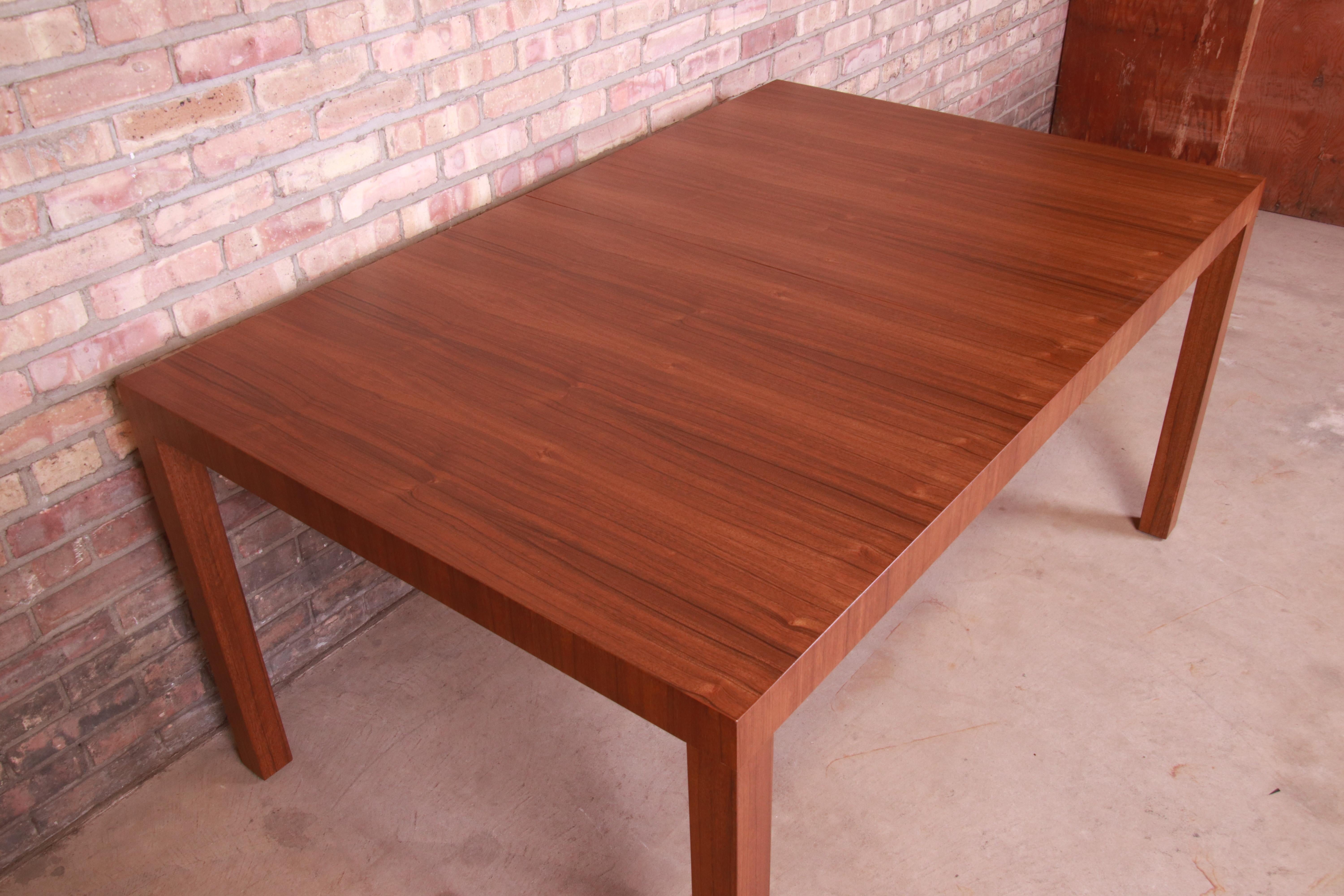 Paul Evans for Directional Paldao Wood Parsons Dining Table, Newly Refinished 10