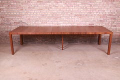 Paul Evans for Directional Paldao Wood Parsons Dining Table, Newly Refinished