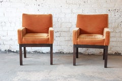 Paul Evans for Directional Parsons Armchairs, Pair