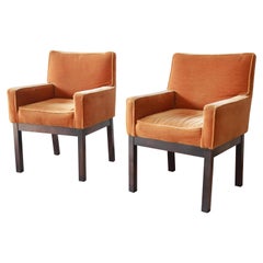 Paul Evans for Directional Parsons Armchairs, Pair