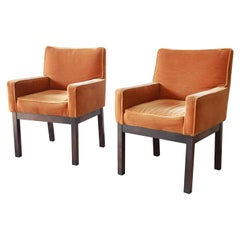 Paul Evans for Directional Parsons Armchairs, Pair