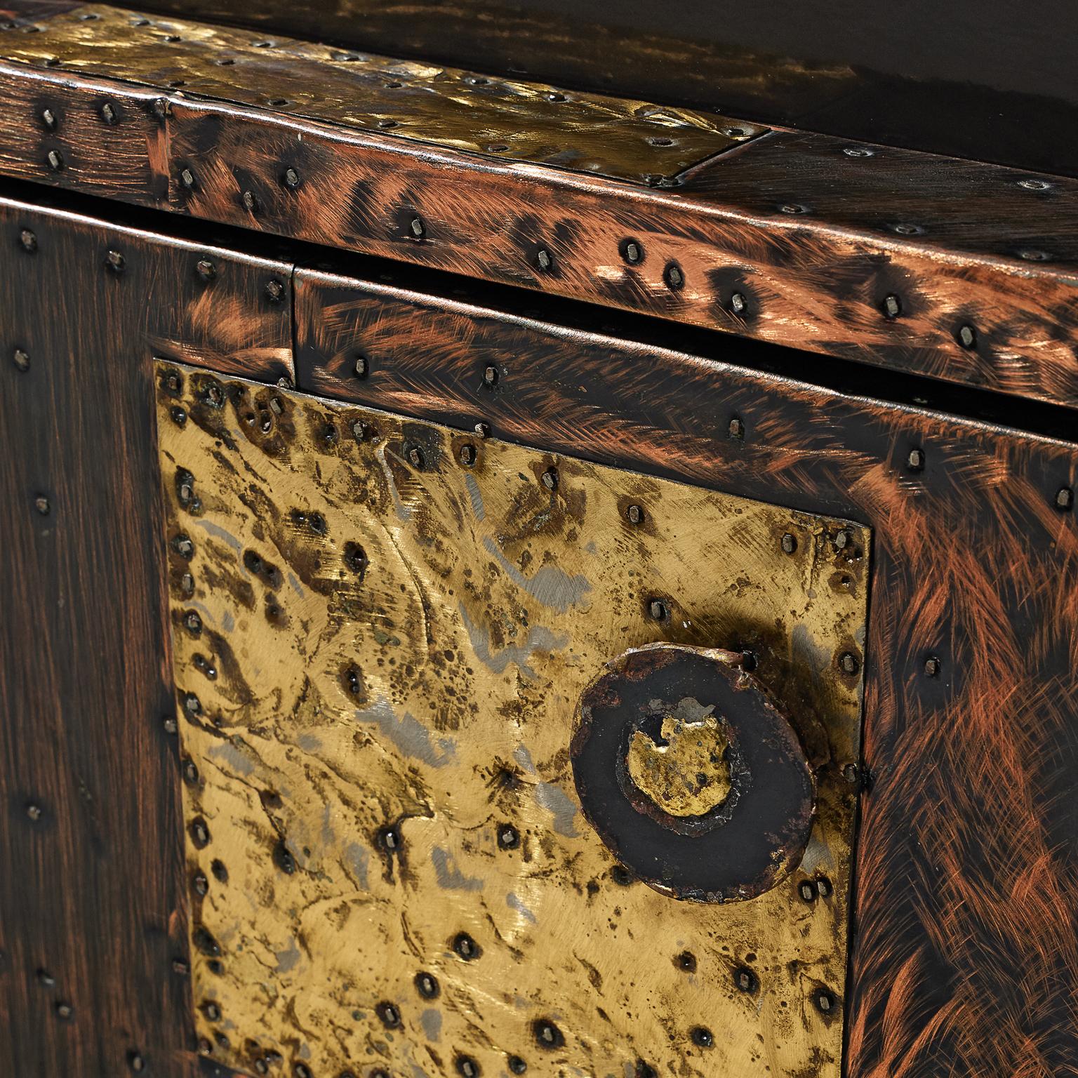 Mid-Century Modern Paul Evans for Directional 'Patchwork' Sideboard