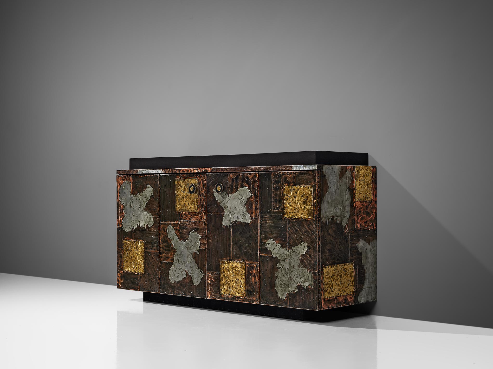 American Paul Evans for Directional 'Patchwork' Sideboard