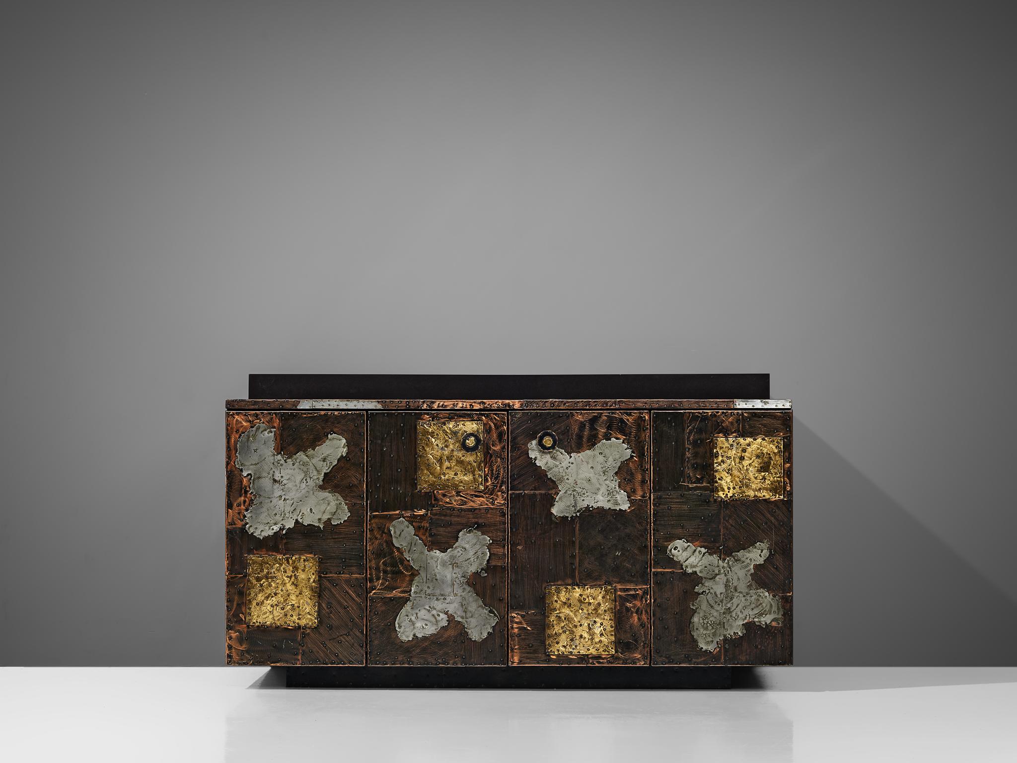 Mid-20th Century Paul Evans for Directional 'Patchwork' Sideboard