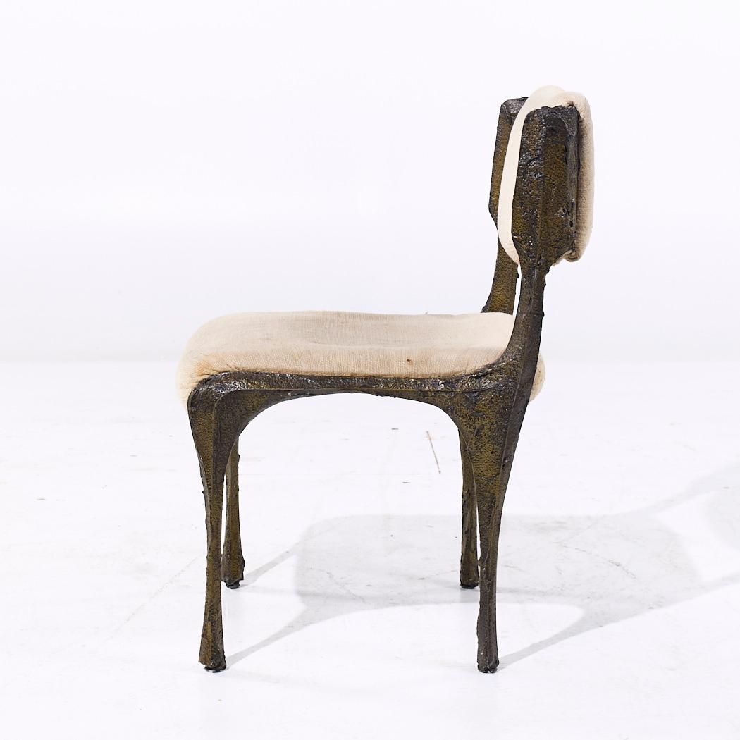 Paul Evans pour Directional PE-105/106 MCM Chaises Stalagmite en bronze - Lot de 6 en vente 2