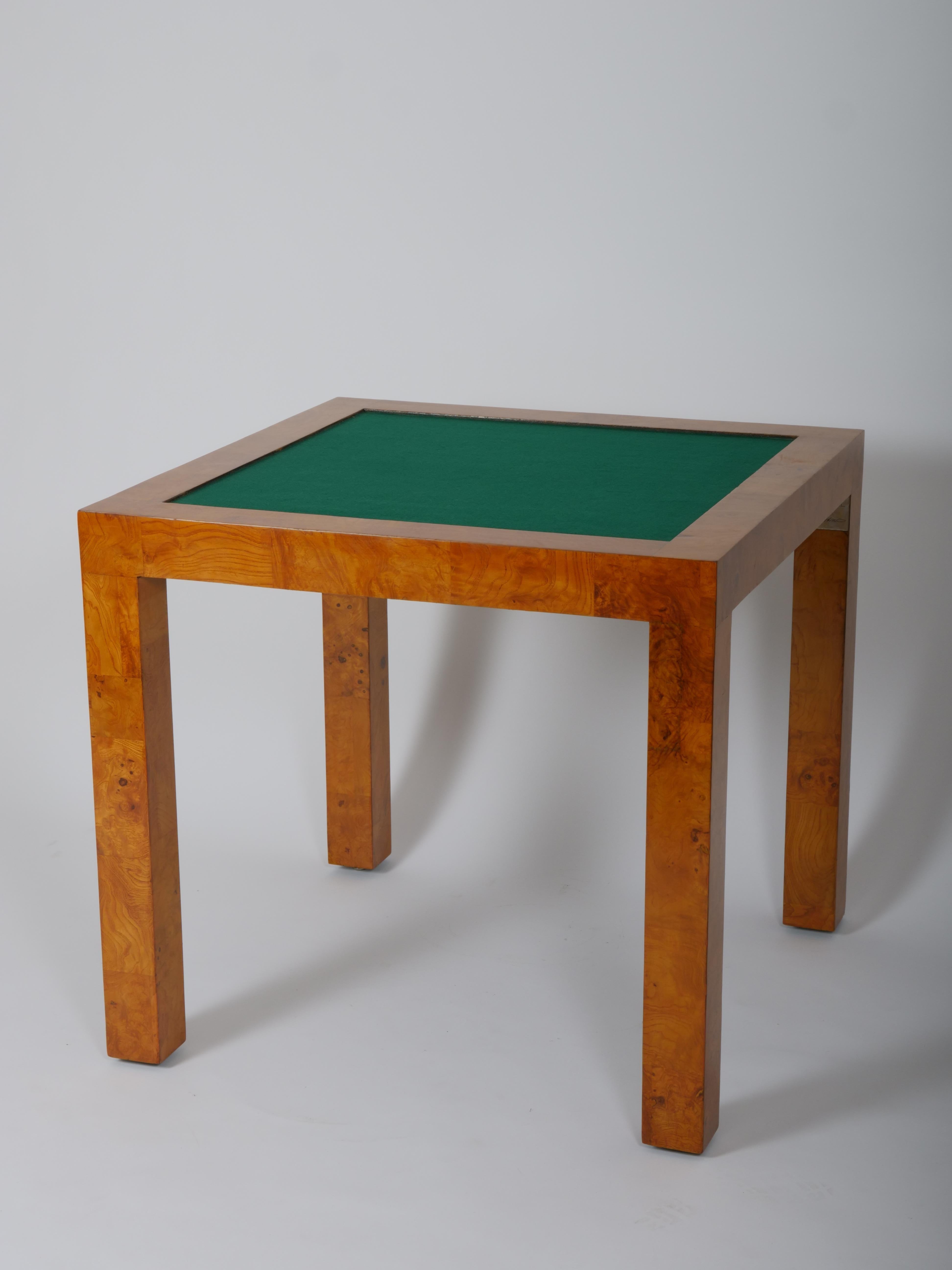 Table de jeux de Paul Evans, échecs, backgammon et cartes Am. c1970 Bon état - En vente à London, GB