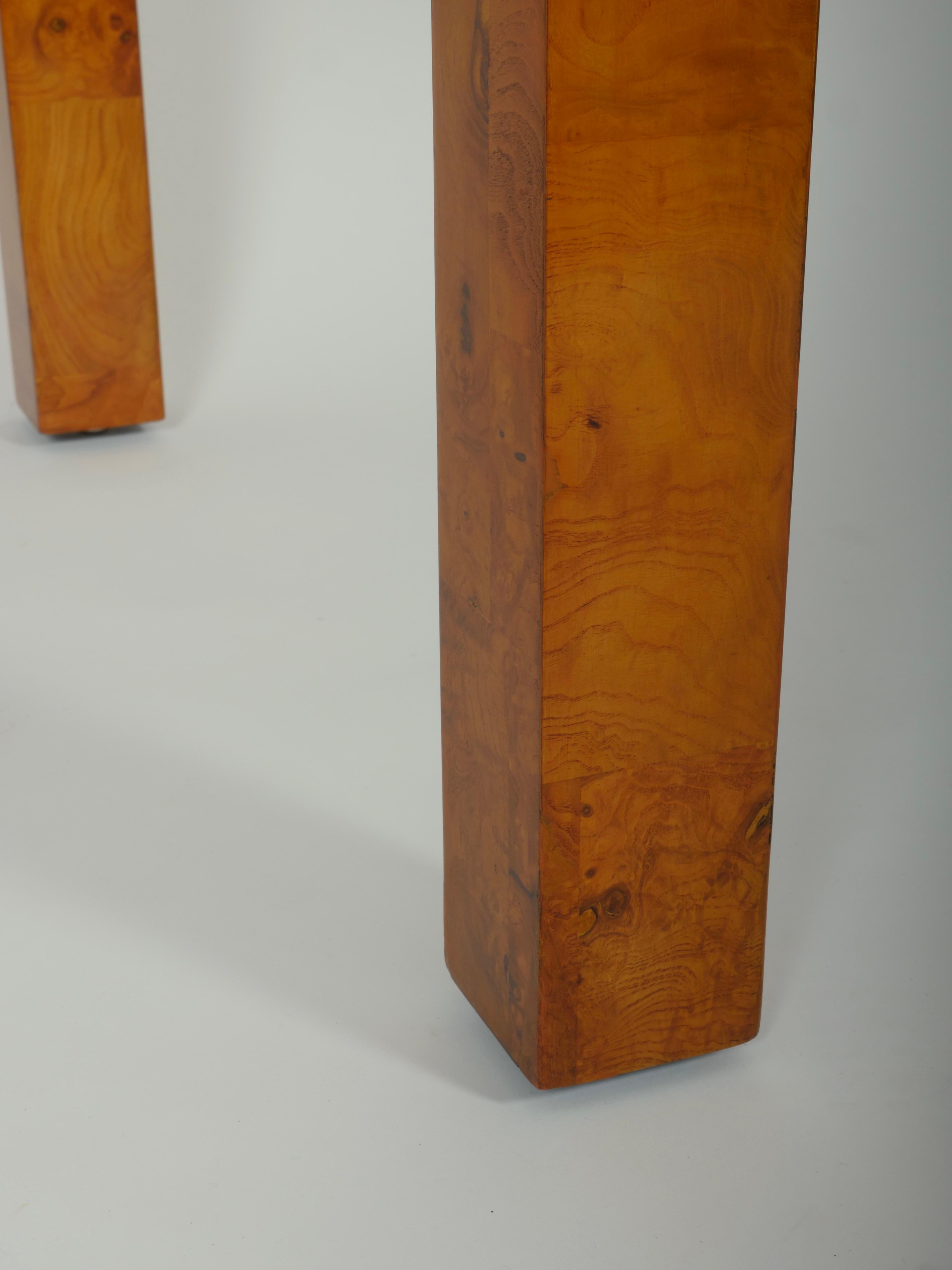 Table de jeux de Paul Evans, échecs, backgammon et cartes Am. c1970 en vente 2