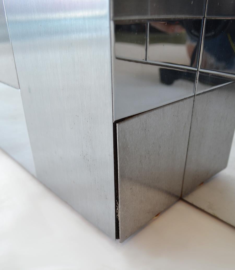 Table basse Cityscape en verre et chrome de Paul Evans pour Directional 1970s en vente 2