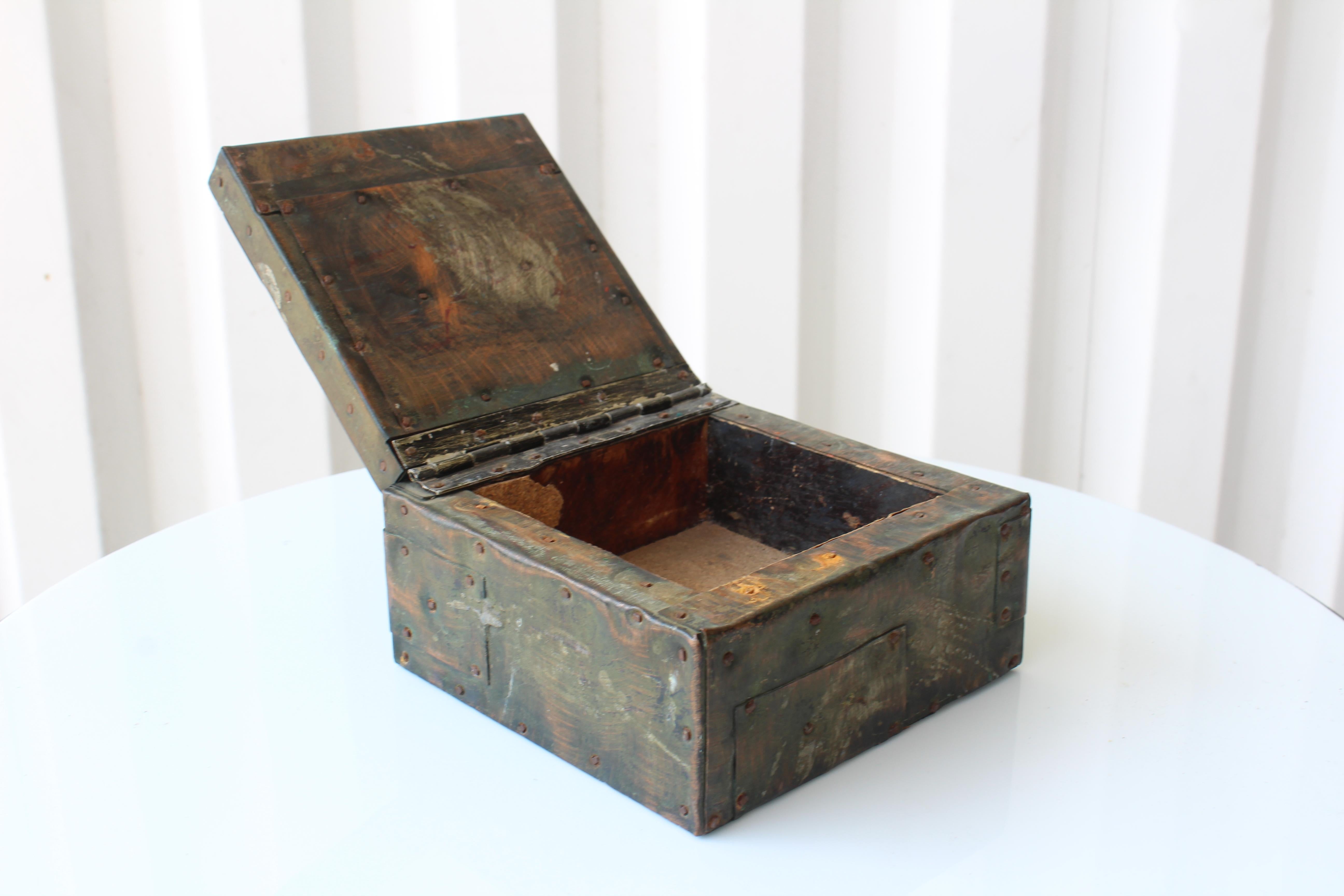 Paul Evans Lidded Box, U.S.A, 1965 In Good Condition In Los Angeles, CA