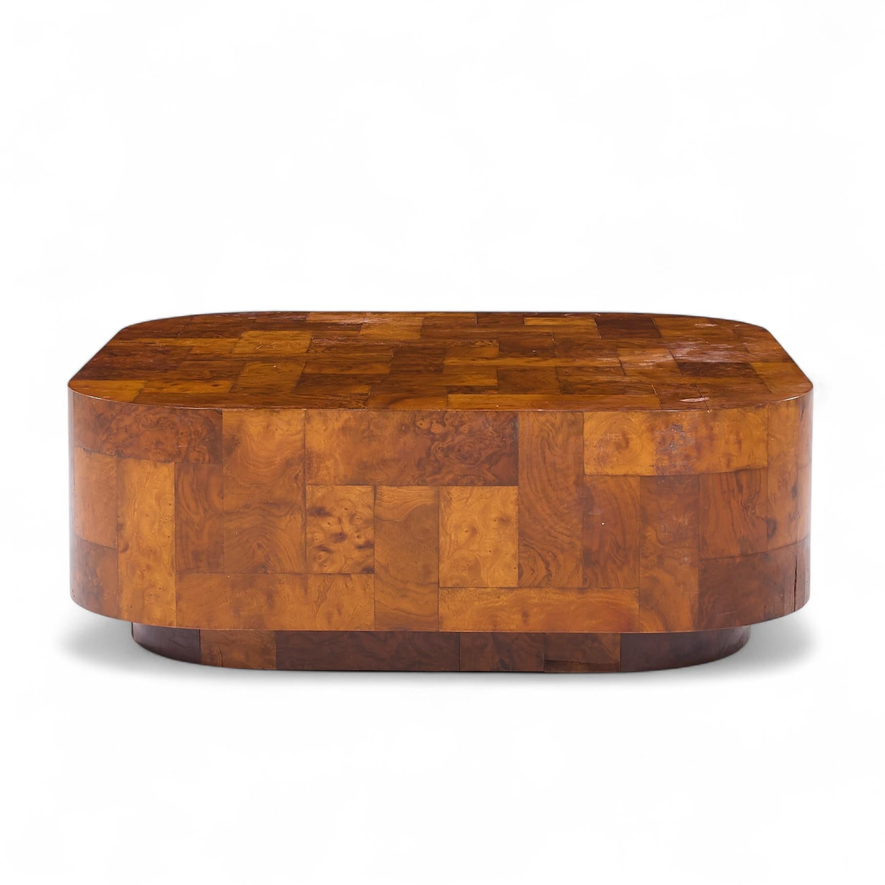 Paul Evans Mid Century Coffee Table

This coffee table measures: 42 wide x 42 deep x 15.25 inches high

All pieces of furniture can be had in what we call restored vintage condition. That means the piece is restored upon purchase so it’s free of