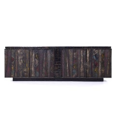 Paul Evans Mid Century Deep Relief Cabinet Credenza