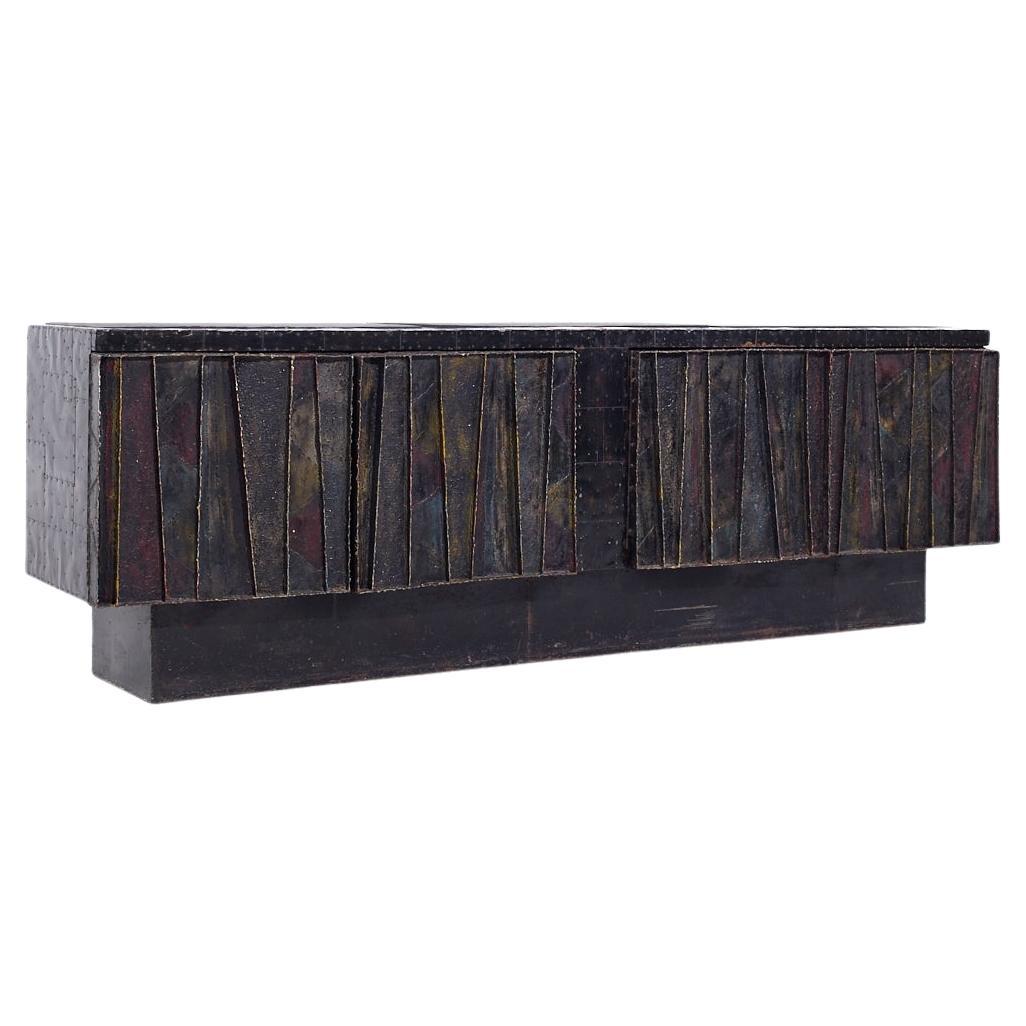 Paul Evans Mid Century Deep Relief Cabinet Credenza (Crédence)
