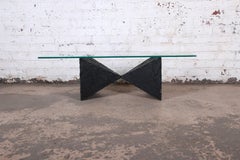Paul Evans Mid-Century Modern Brutalist Bow Tie Cocktail Table