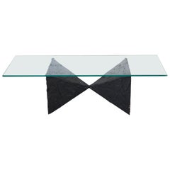 Paul Evans Mid-Century Modern Brutalist Bow Tie Cocktail Table