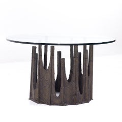 Paul Evans Mid Century Stalagmite Round Dining Table