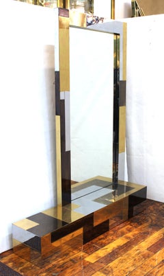 Paul Evans Midcentury Cityscape Mirror