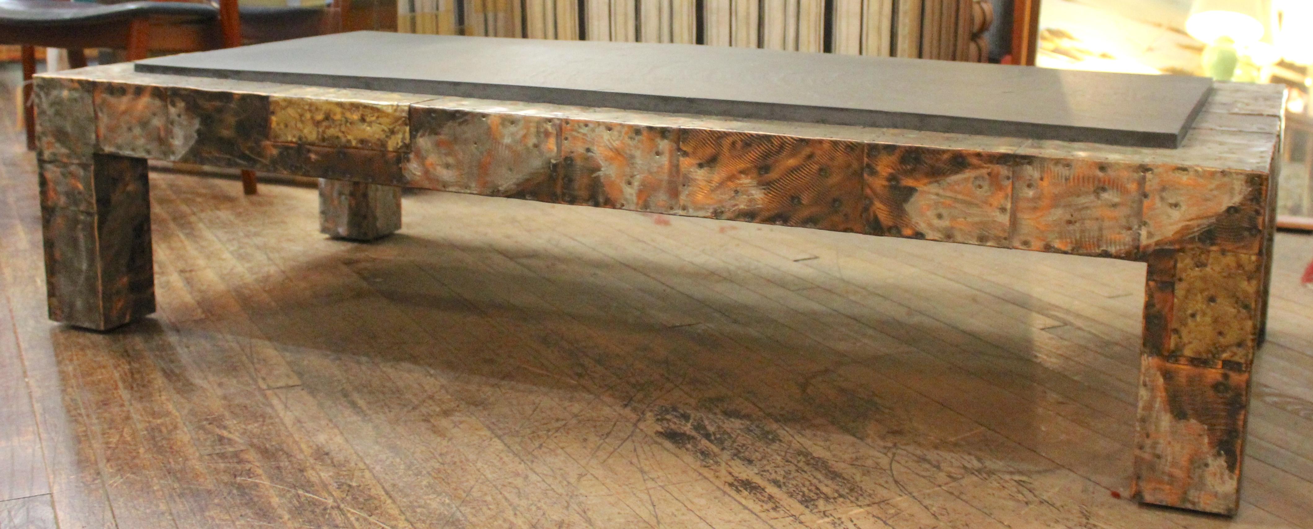 This magnificent table was designed by Paul Evans during his 