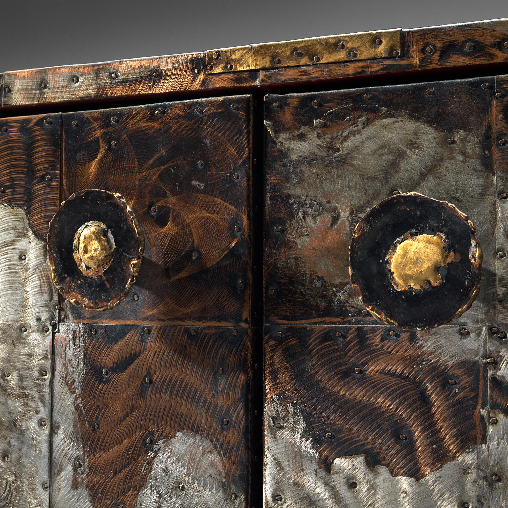 Mid-Century Modern Paul Evans Patchwork Cabinet PE-302