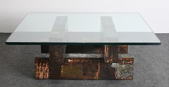 Paul Evans Patchwork Coffee Table for Directional, USA, 20th Century