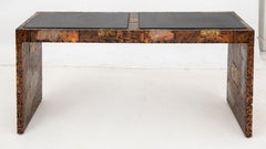 Table console en patchwork de Paul Evans