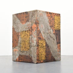 Paul Evans Patchwork Cube Side Table