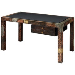 Paul Evans Patchwork Desk, 1970s