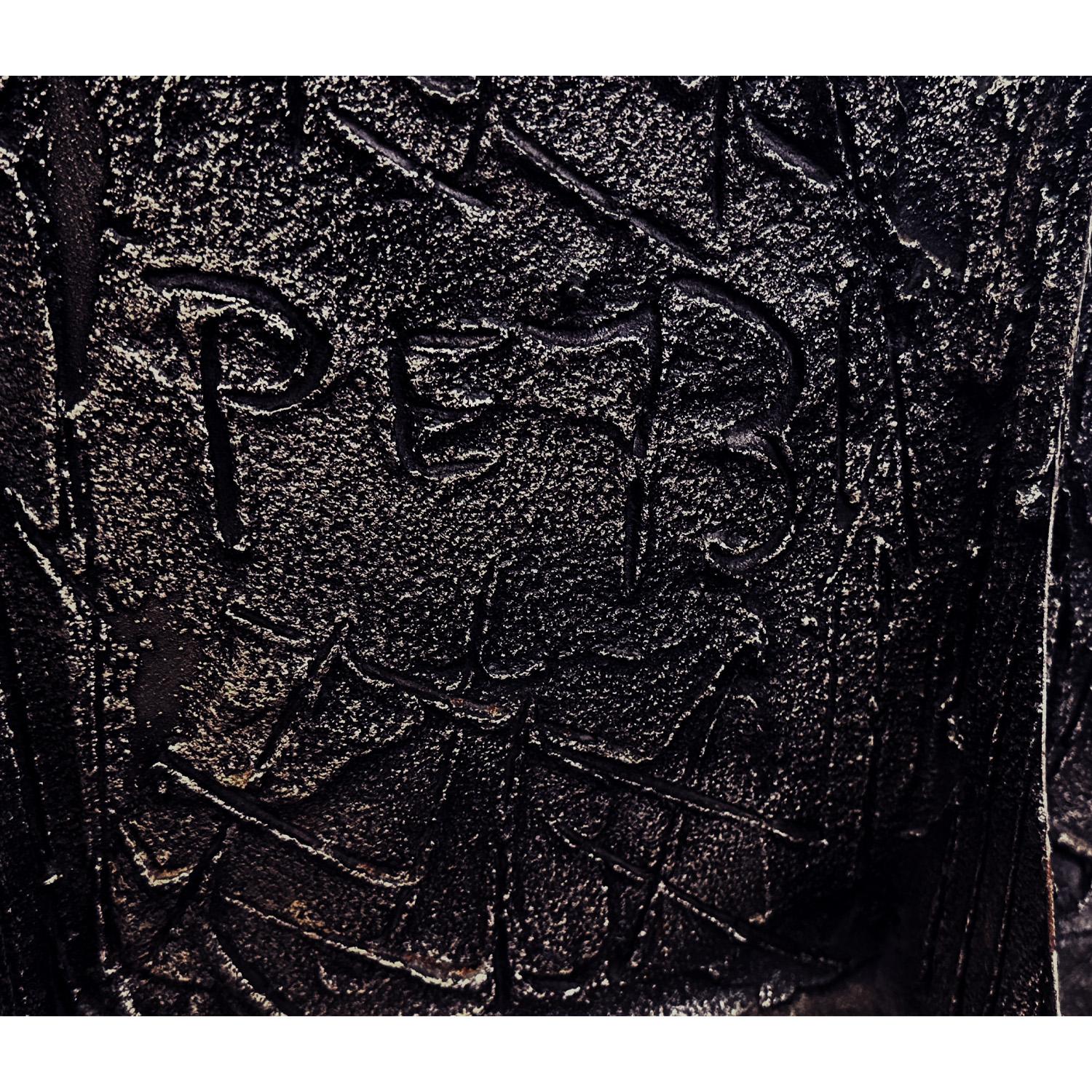 Esstisch aus geformter Bronze von Paul Evans PE 102, 1973 (Signiert) im Angebot 1