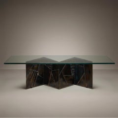 Paul Evans PE-11 Sculptured Metal Cocktail Table for Directional Furniture