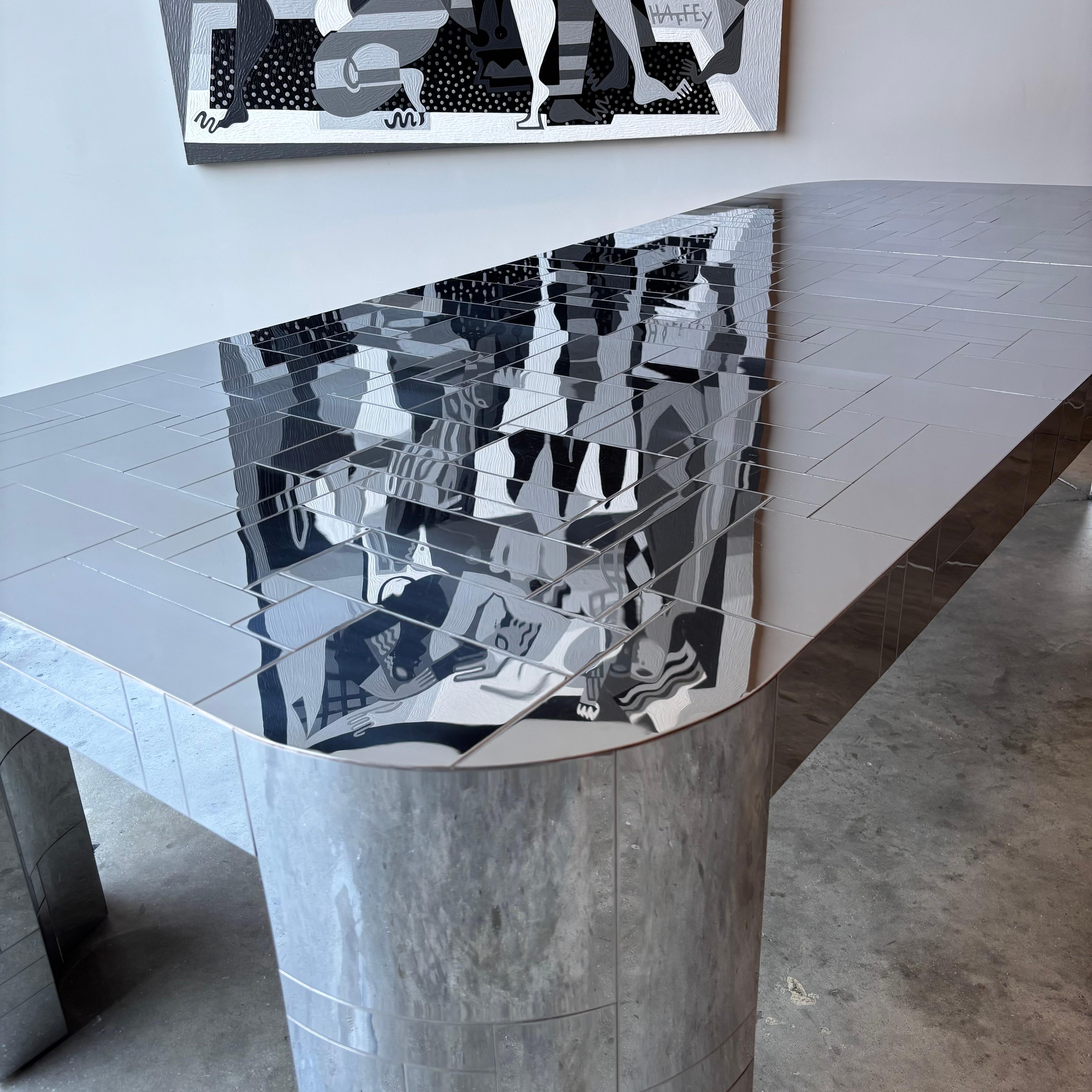 Paul Evans PE-509 Cityscape Dining Table by Directional, 1970s en vente 8