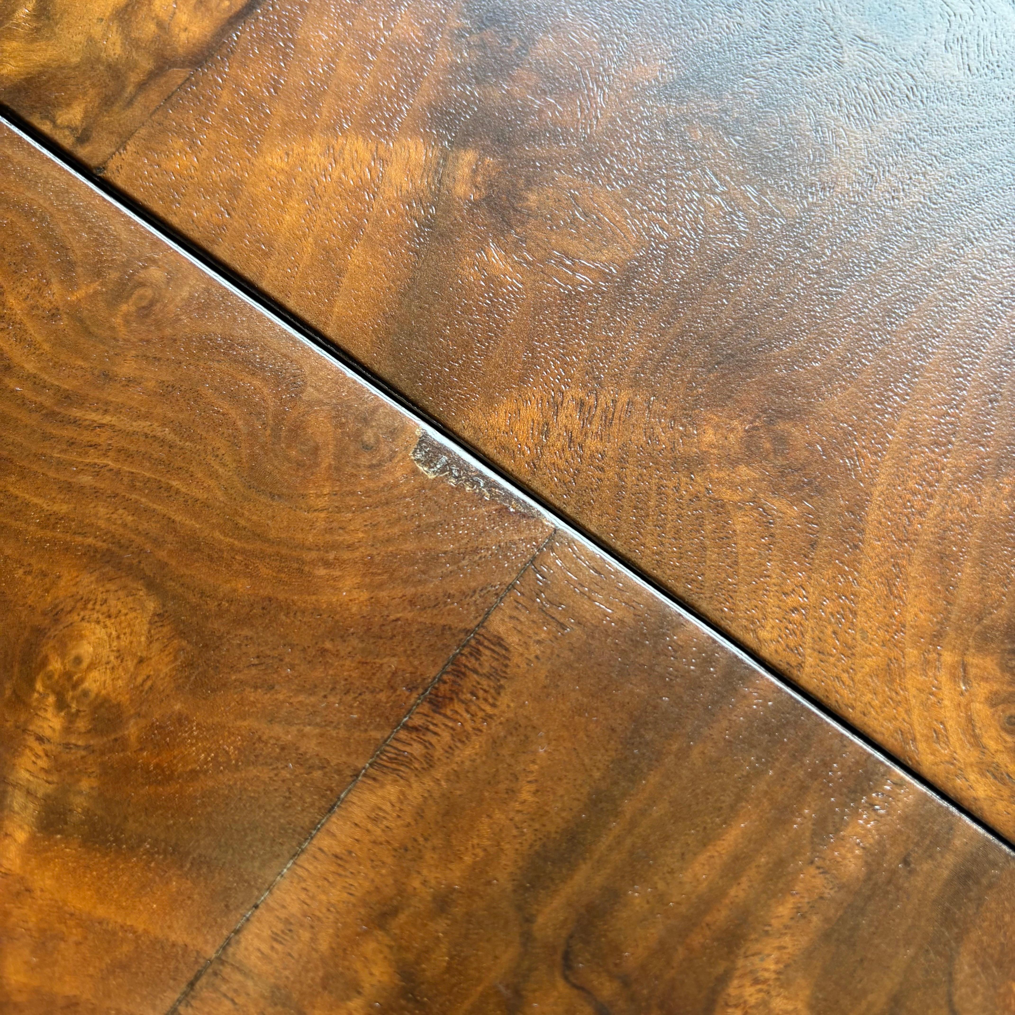 Paul Evans PE-509 Dining Table by Directional Furniture in Walnut Burl For Sale 5
