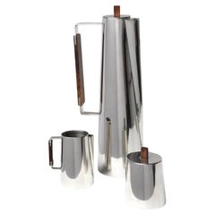 Used Paul Evans Pewter Coffee Set, Danish, Mid-Century Modern