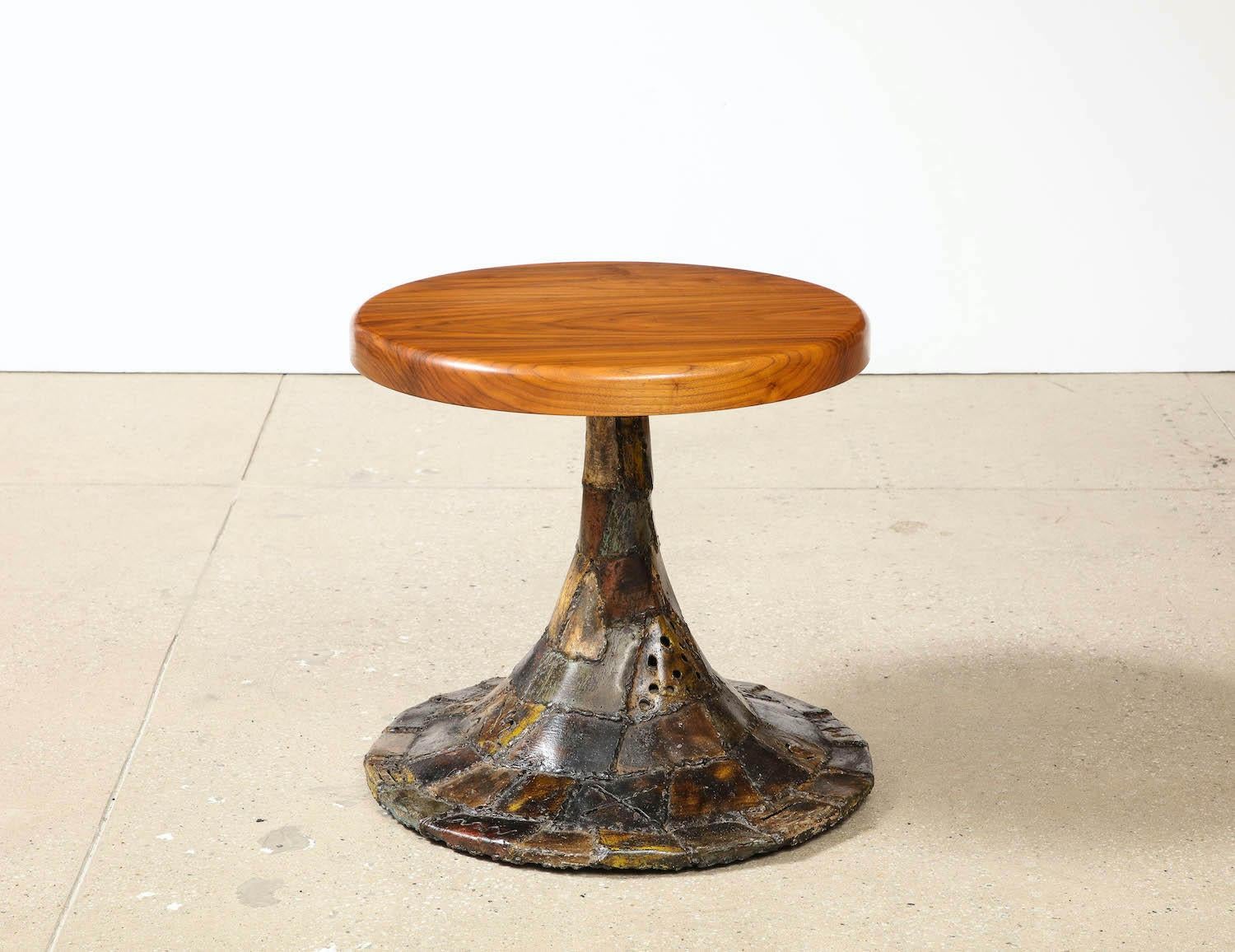 Paul Evans & Phillip Powell Side Table In Good Condition For Sale In New York, NY