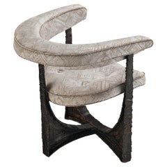 Paul Evans Rare Armchair in Sculpted Bronze