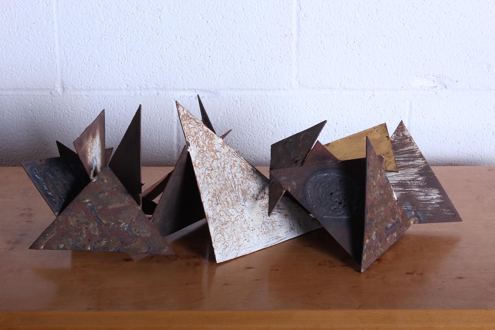 Milieu du XXe siècle Sculpture de Paul Evans en vente
