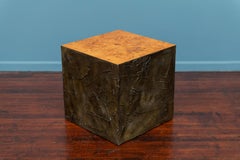 Paul Evans Side Table, Signed PE 70