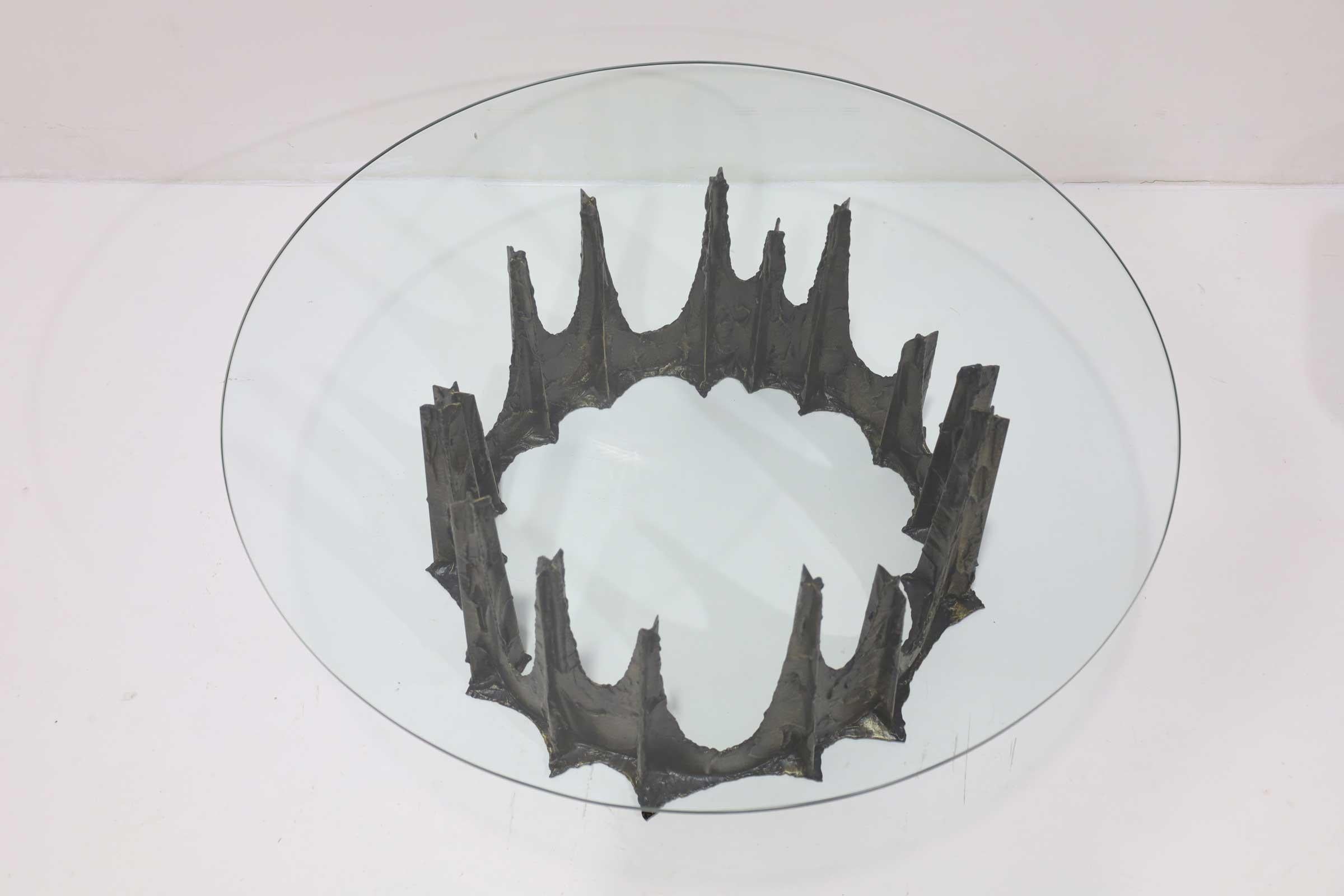 Paul Evans Stalagmit-Cocktail-Tisch, signiert (Moderne der Mitte des Jahrhunderts) im Angebot