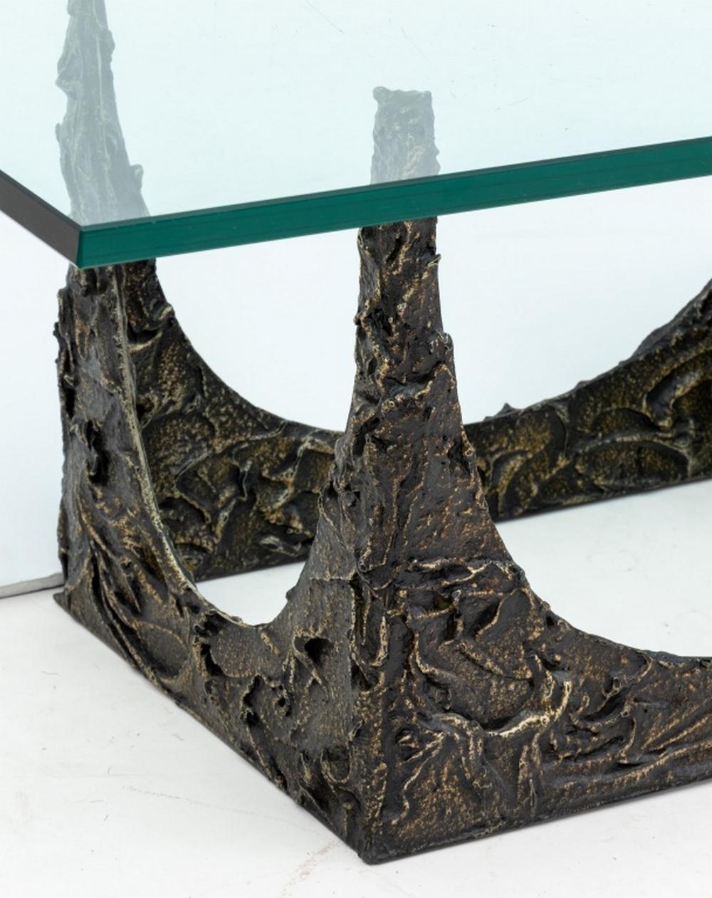 Table basse en stalagmite de Paul Evans, 1970 Bon état - En vente à Astoria, NY
