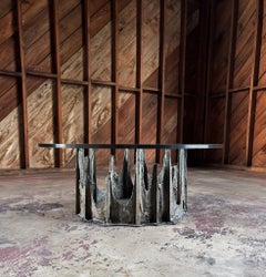 Paul Evans Stalagmite Coffee Table, Signed PE 72