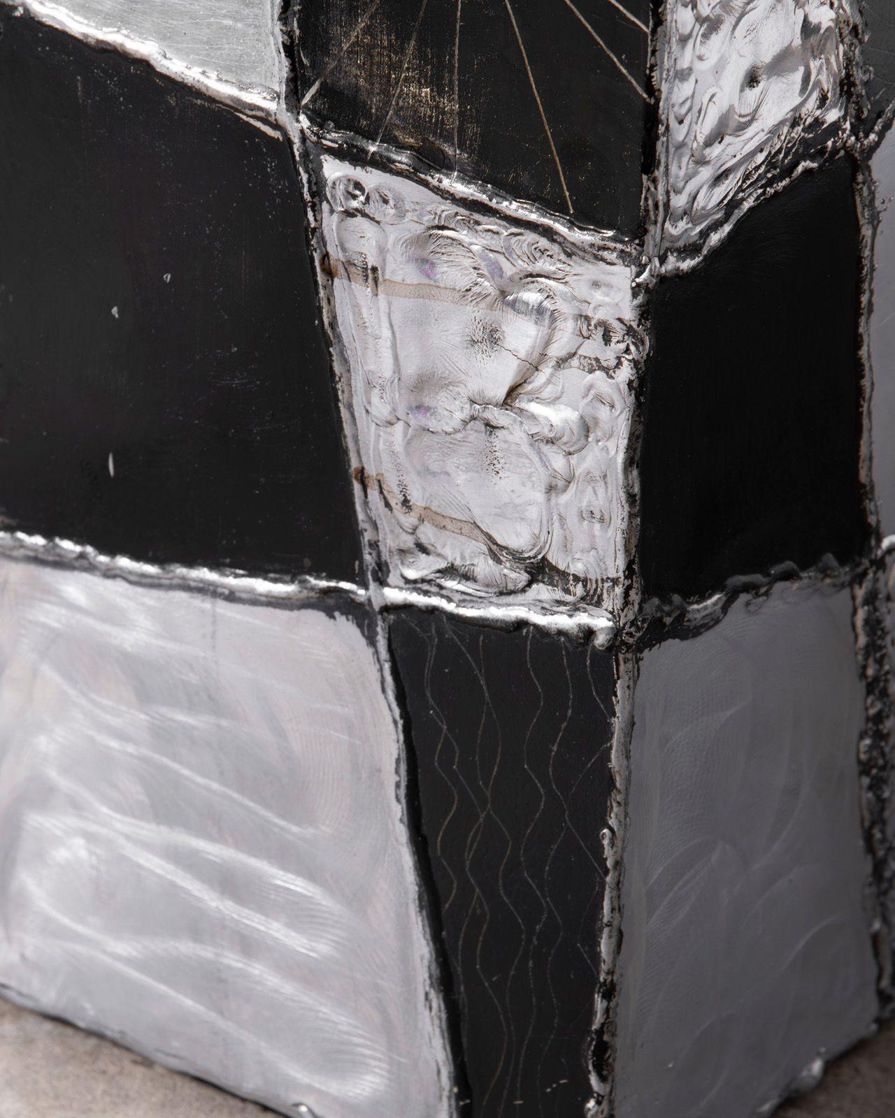Tavoli a cubo Paul Evans Studio Argente PE-37 - Coppia eccezionalmente pulita - anni '70 in vendita 9