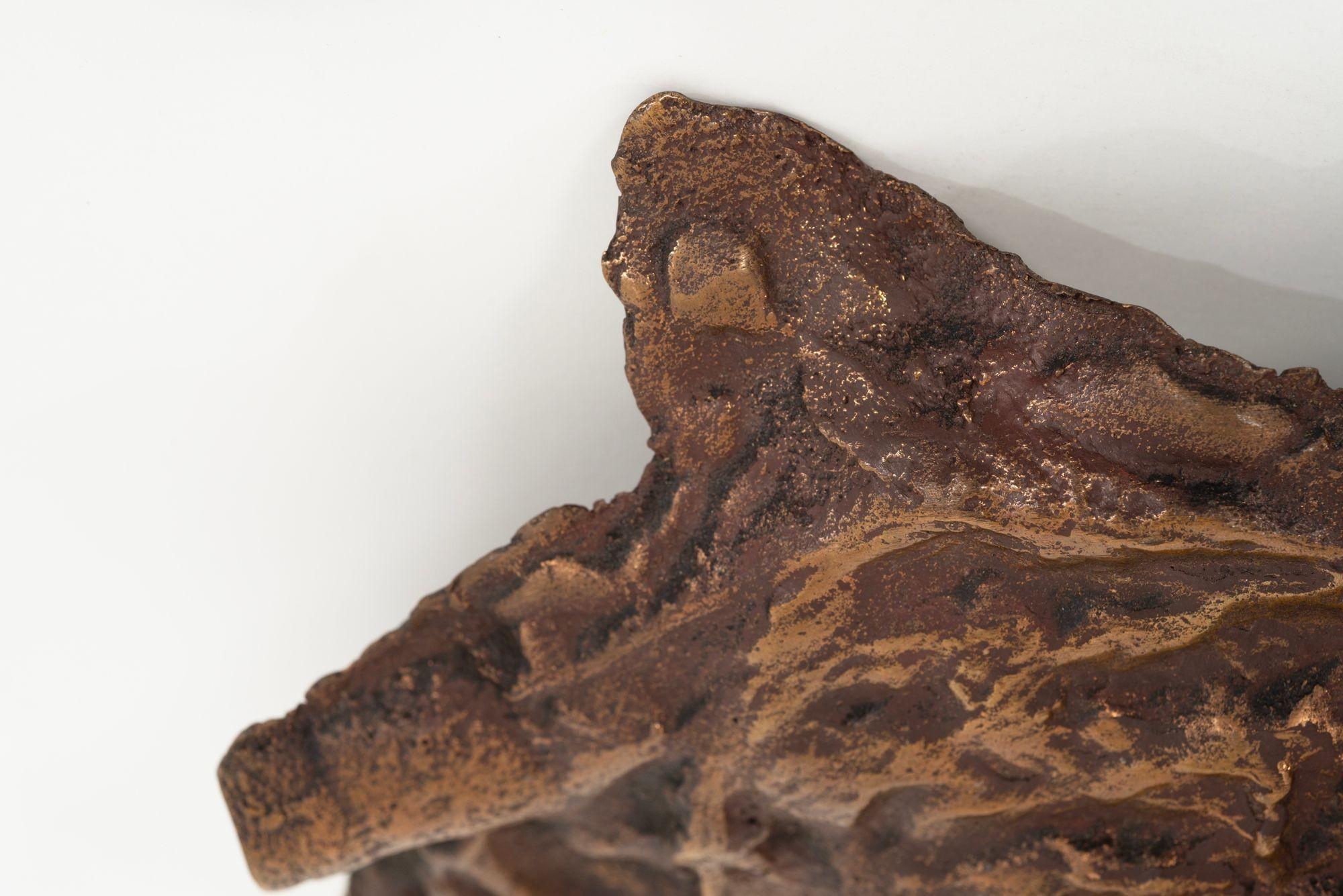 Aluminium Collection Studio Paul Evans de trois bols à forme libre, 1965 en vente