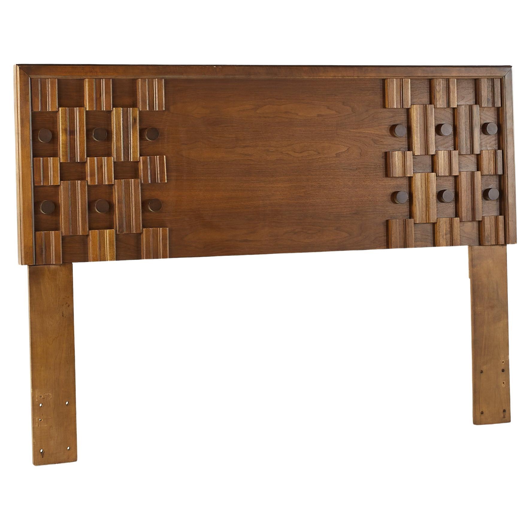 Tobago Canadian Brutalist Mid Century Headboard at 1stDibs tobago