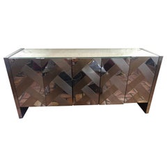 Paul Evans Style Cityscape Credenza