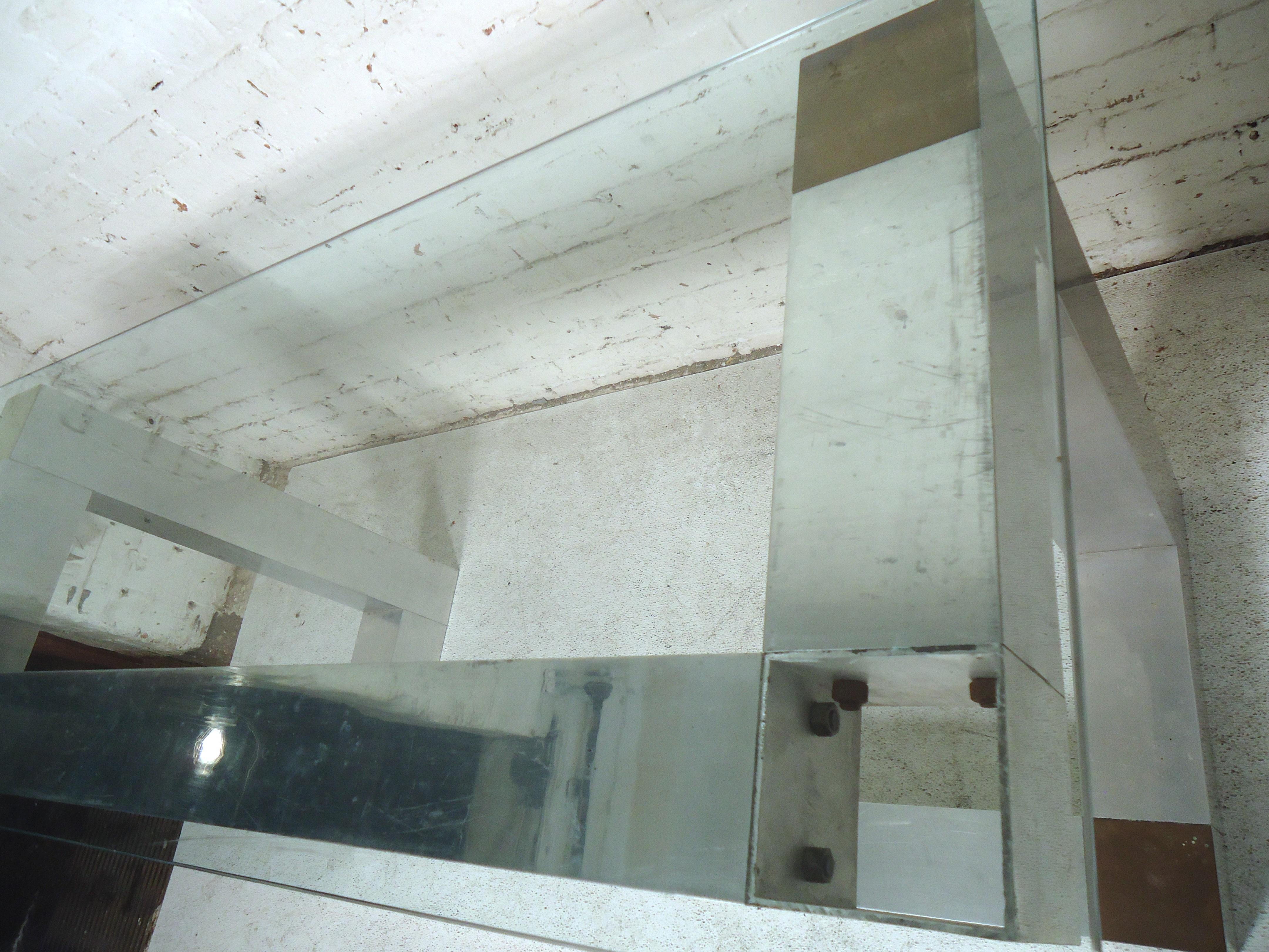 Mid-20th Century Paul Evans Style Console For Sale